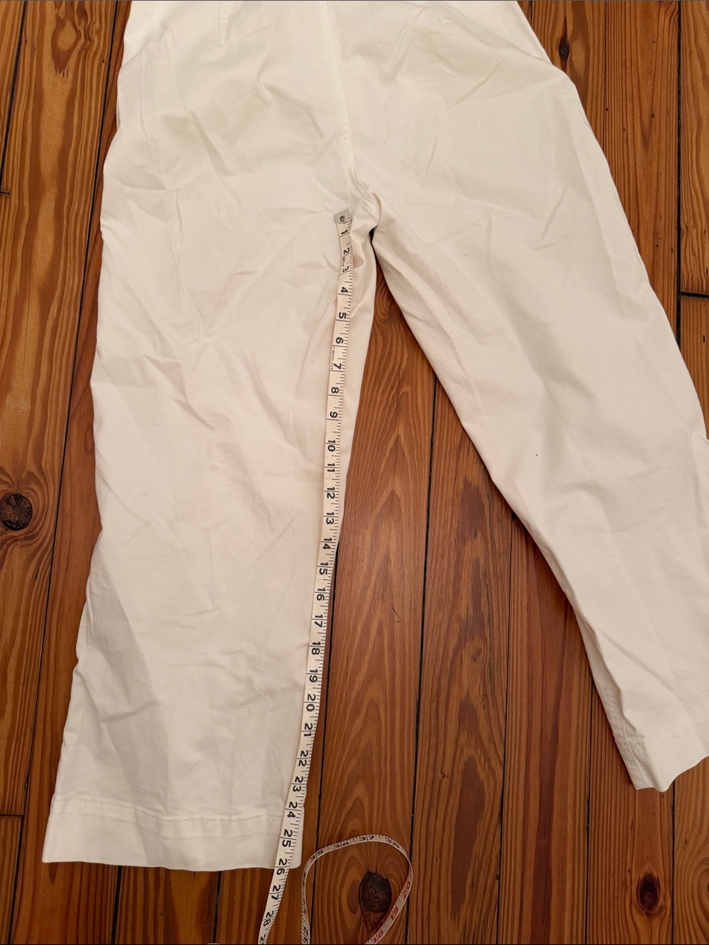 Marine layer Cream women’s Straight-Leg Pants - Picture 4 of 4